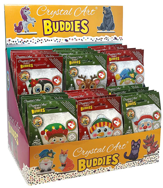 Crystal Art Buddies - Holiday Christmas Assortment