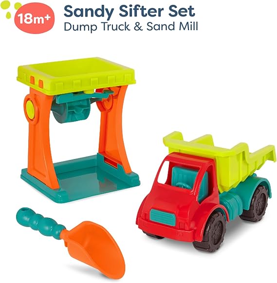 Sandmill, Truck and Shovel - B. Summer