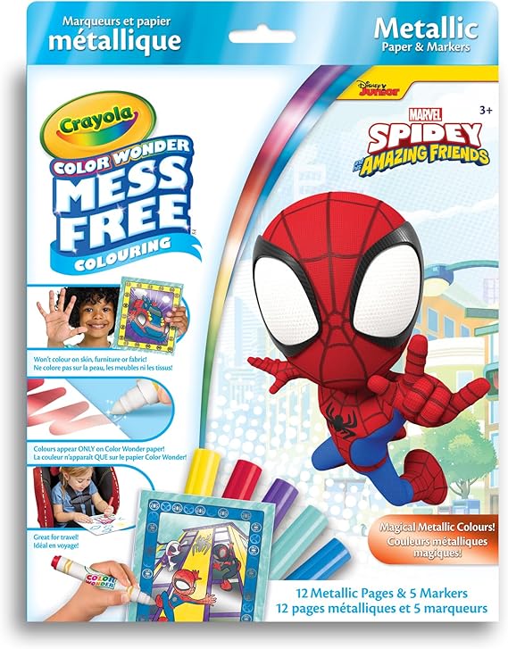 Spidey & Friends Colour Wonder Kit Crayola