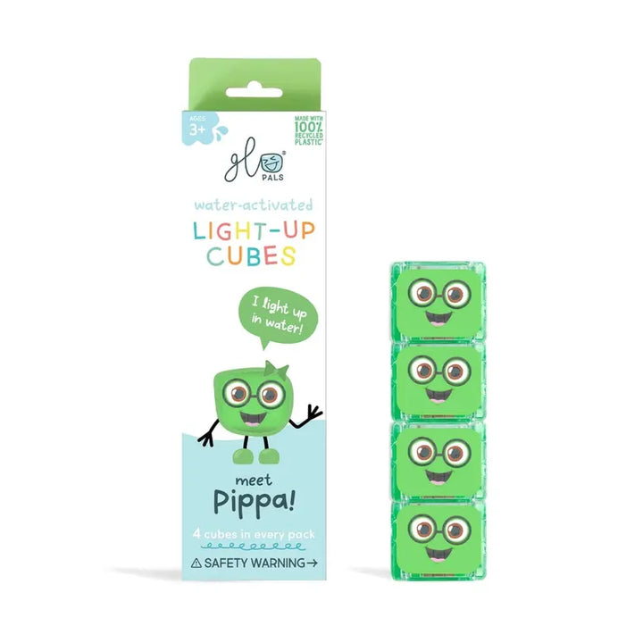 Pippa Green - Glo Pals - Light Up Cubes 4pk