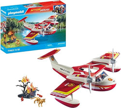 Firefighting Seaplane with Extinguisher - Playmobil Action Heroes