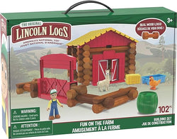 Lincoln Logs - 102pc Fun on the Farm