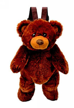 19" Brown Bear Backpack
