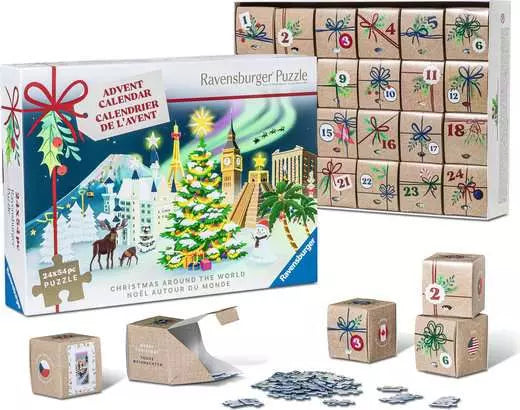 Christmas Puzzle Advent Calendar 2025 - Ravensburger