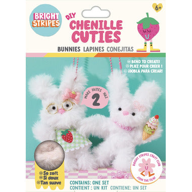 DIY Chenille Cuties - Bunny Babe