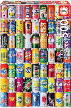 Soft Cans 500pc Puzzle - Educa
