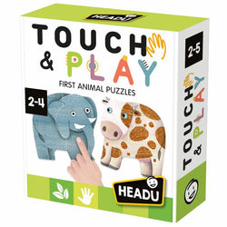 First Animal Puzzles - Touch & Play