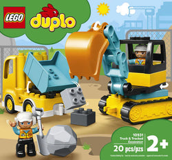 Truck & Tracked Excavator - Lego Duplo