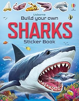 Build Your Own Sharks Sticker Book