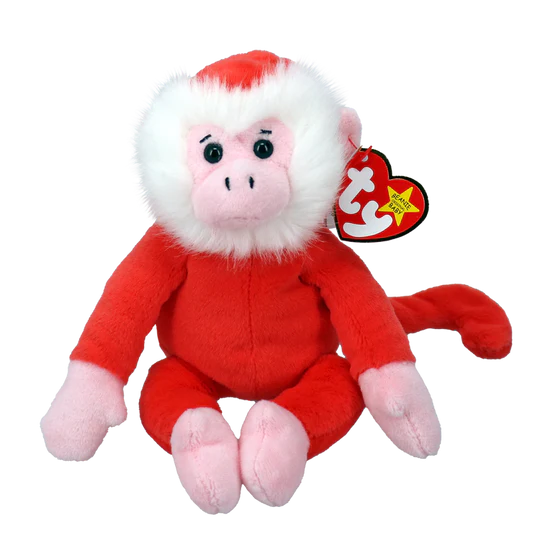 Foster - Orange Monkey - Ty Beanie Baby Regular