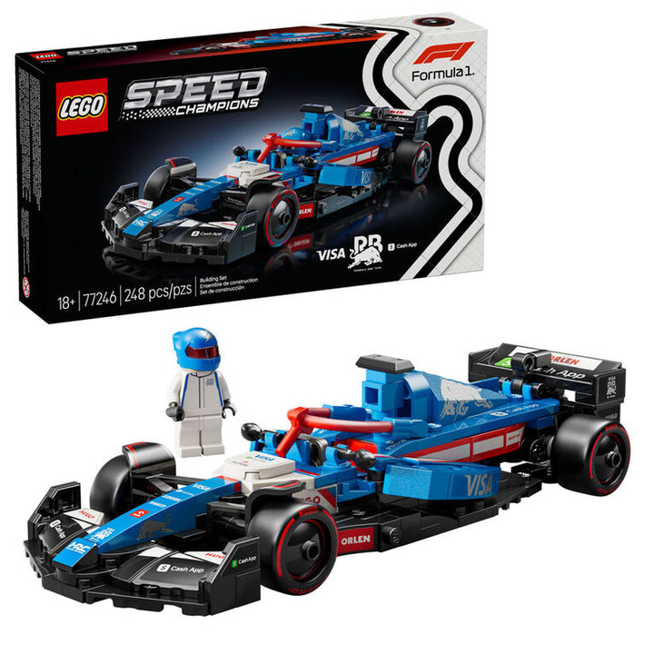 Visa Cash App RB BCARB 01 F1 Race Car - Lego Speed Champions Formula 1