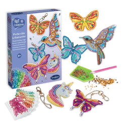 Diamond Art Key Rings Set - Sentosphere