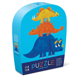 Dino Friends 12pc Mini Puzzle - Crocodile Creek