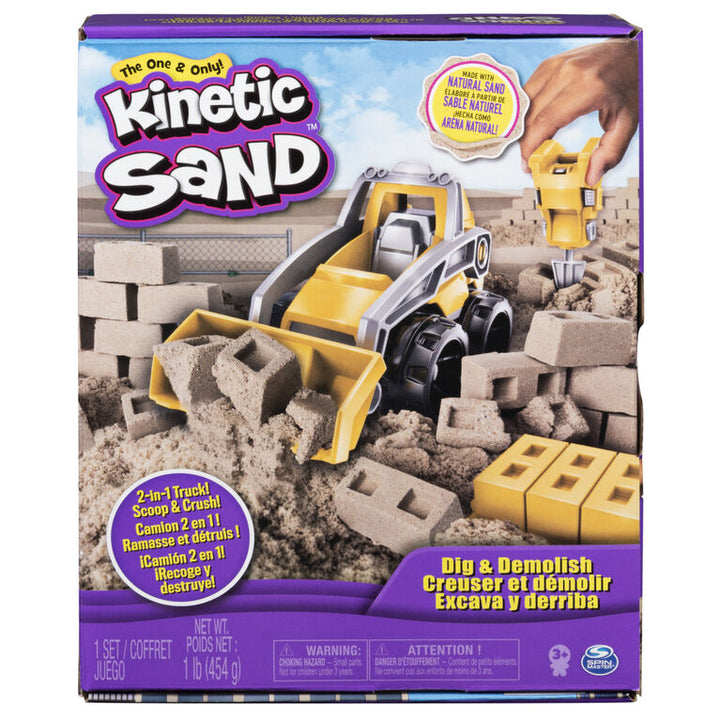 Kinetic Sand Construction Truck Deluxe Kit