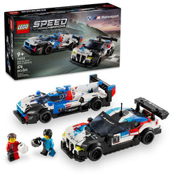 BMW M4 GT3 & BMW M Hybrid V8 Race Cars - Lego Speed Champions