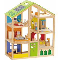 All Season Doll House Furnished - Hape