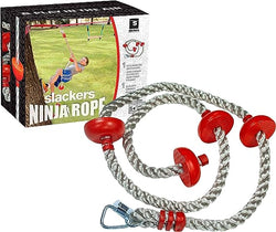 Ninja Climbing Rope:5'W/Foot Holds