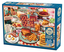 Diner Talk 500pc Puzzle - Cobble Hill