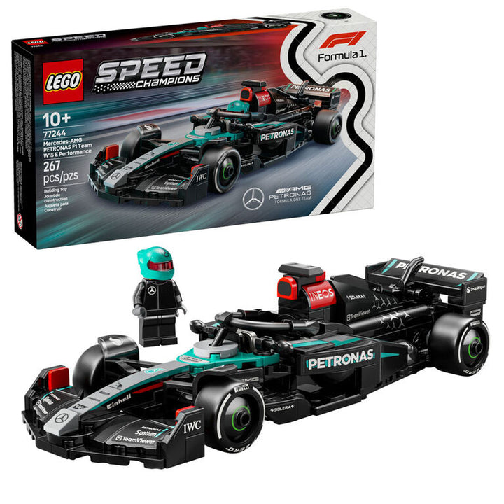 Mercedes-AMG F1 W15 Race Car - Lego Formula 1 Speed Champions