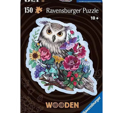 Wooden Owl 150pc