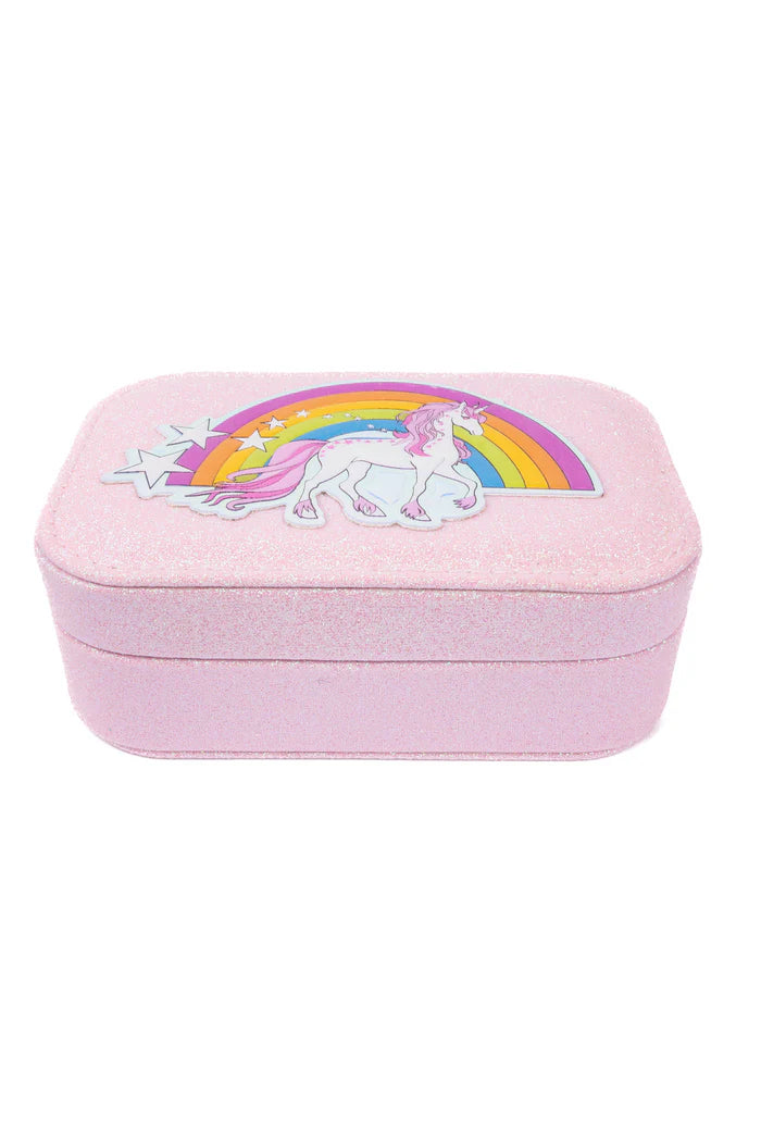 Pretty Precious Unicorn Jewelry Box in Pink - Great Pretenders