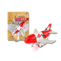 Canada Jet Pull-Back with Lights and Sounds - Daron