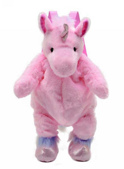 19" Unicorn Backpack Pink
