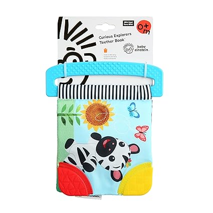 Curious Explorers Teether Book - Baby Einstein