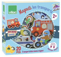 Wooden Magnets Transport - Vilac