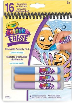 Under the Sea - Crayola Colour & Erase Activity Pad