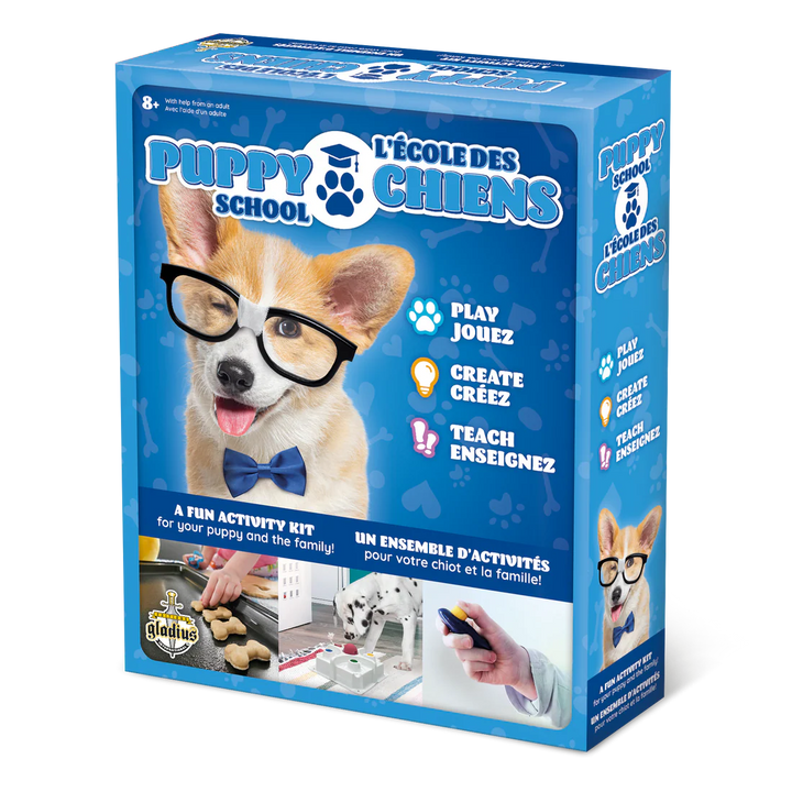 Puppy School Fun Activity Kit for You and Your Dog