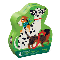 Playful Pups - 36pc Puzzle - Crocodile Creek