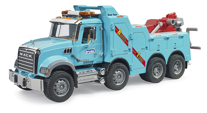 Mack Granite Heavy Tow Truck with Lights and Sounds - Bruder