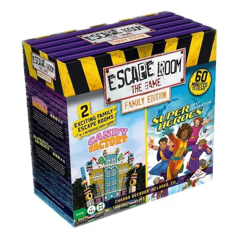 Candy & Heroes - The Escape Room Family Game