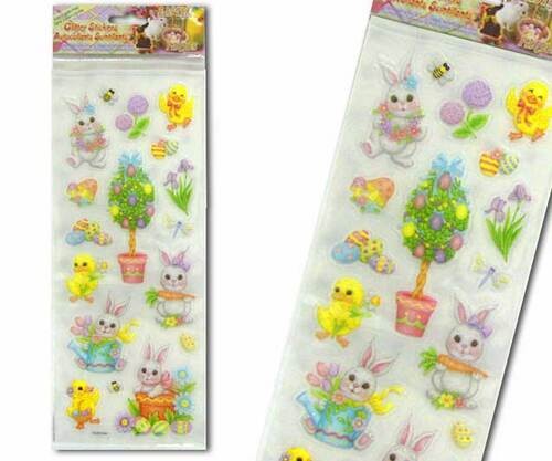 Easter Glitter Stickers