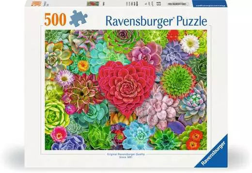 Succulent Love 500pc Puzzle - Ravensburger