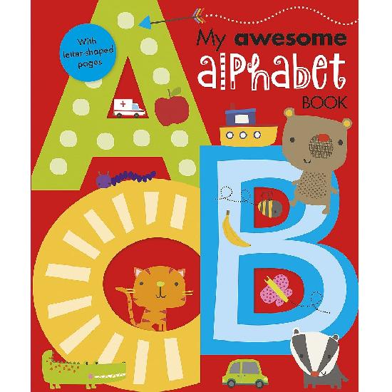 My Awesome Alphabet Board Book