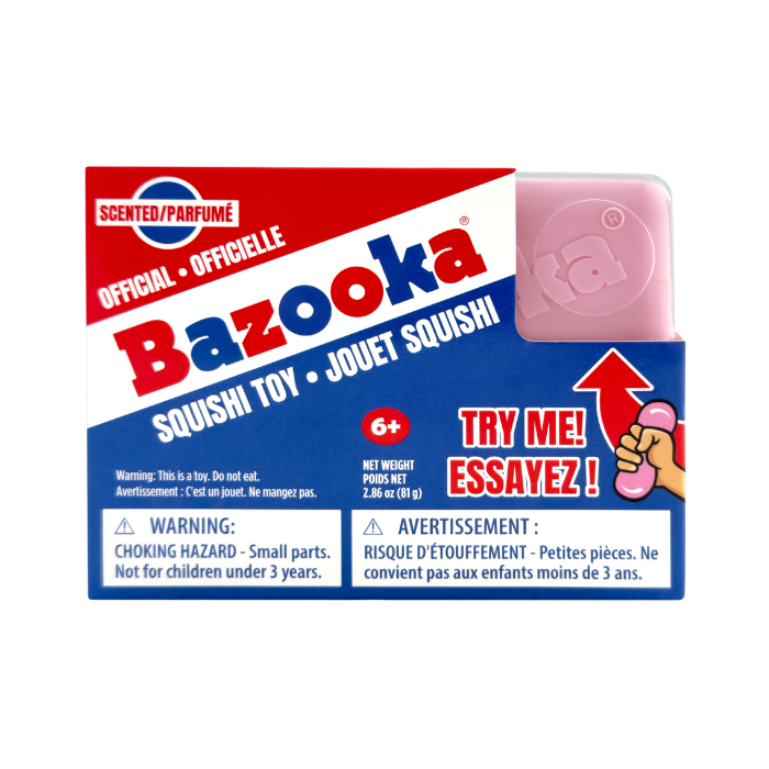 Bazooka Gum Scented Squishi Toy