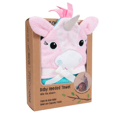 Alicorn Baby Hooded Towel 0-18month Zoocchini