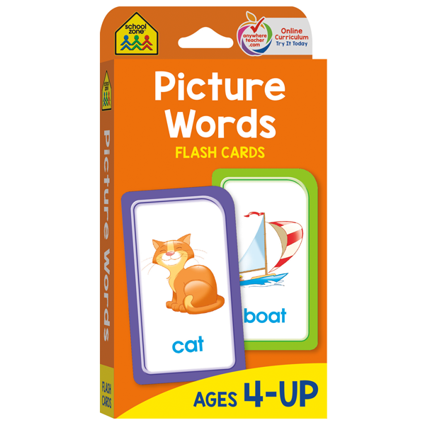 Picture Words Flash Cards