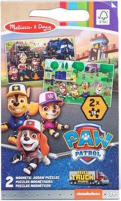 Paw Patrol - Take Along Magnetic Puzzle - Big Truck Pups