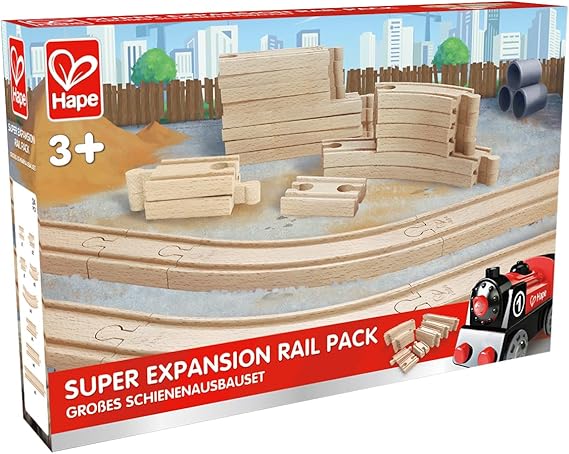 Super Expansion Rail Pack - Wooden Train