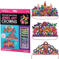 Unicorn Flowers Jewel Art Crowns - Crocodile Creek