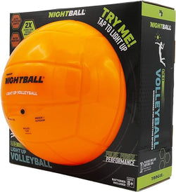 NightBall Light-Up LED Volleyball Orange - Tangle