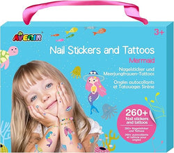 Nail Stickers & Tattoos - Mermaid