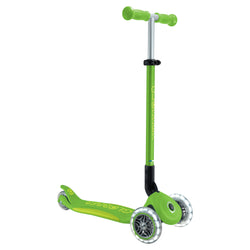 Globber Primo Foldable Plus with Lights Lime Green/Navy Blue
