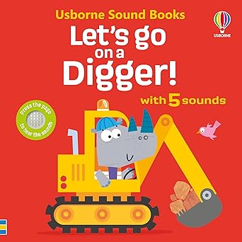 Let's Go Digger Sound Board Book