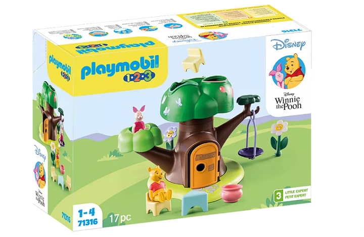 Winnie's & Piglet's Tree House: Playmobil 1.2.3 & Disney