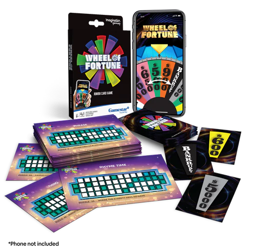 Wheel of Fortune Jumbo Card Game