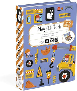 Construction Magneti'book - Magnetic Travel Toy
